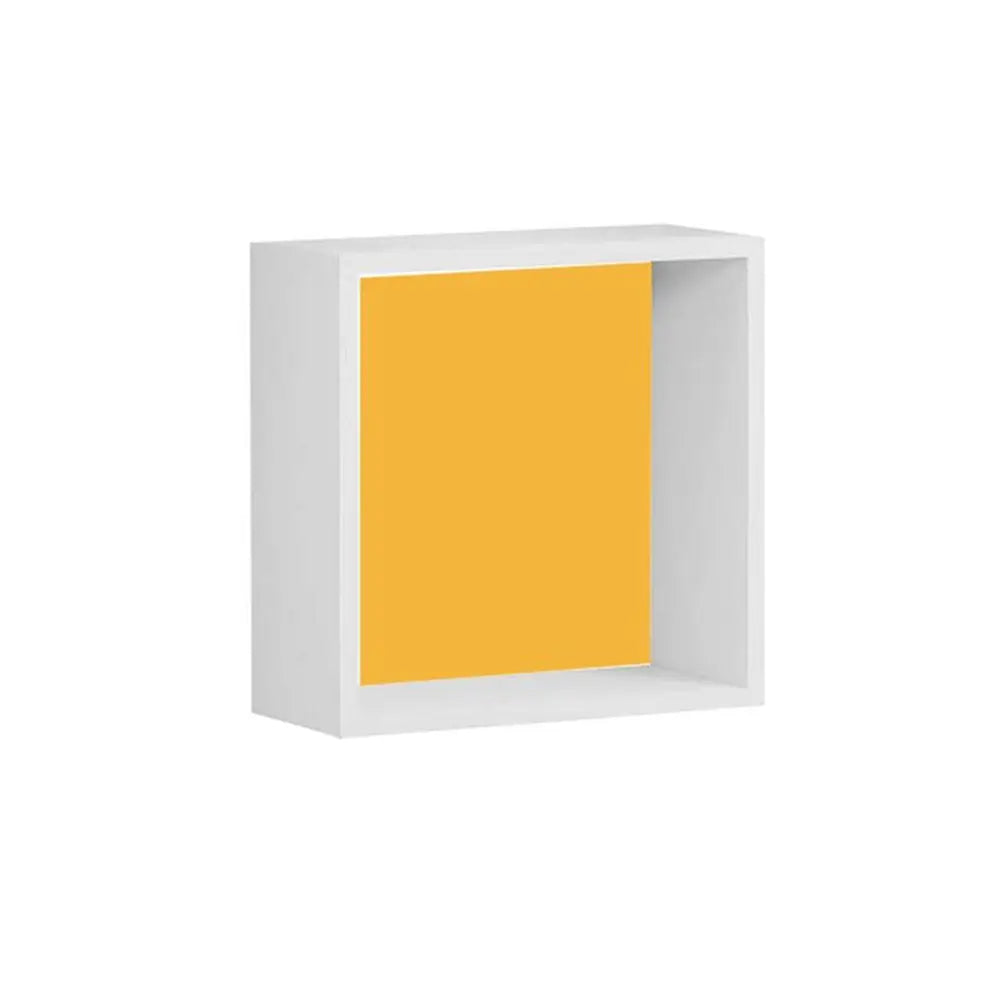 Wlidaty Home Cube Mural Fond Jaune 23x23 cm