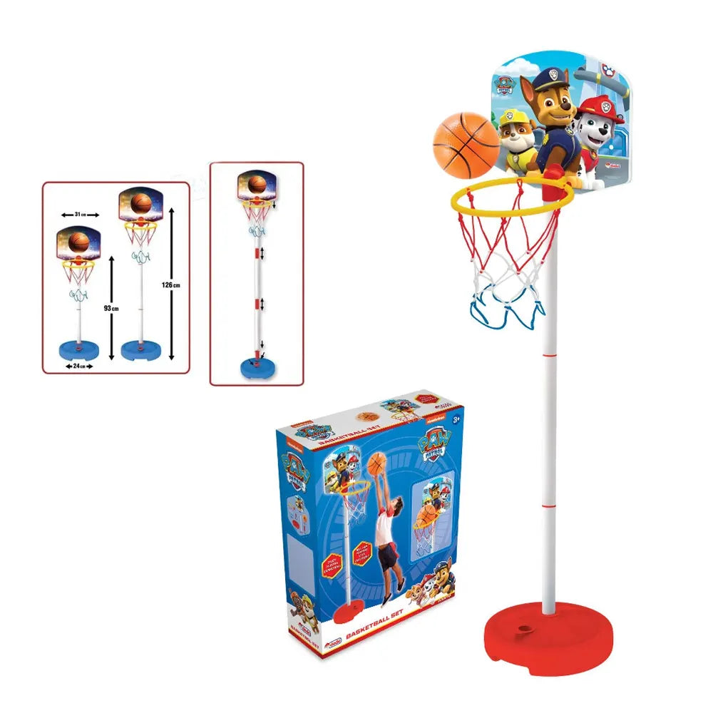 Dede Basket Panier et Ballon pour Enfants Paw Patrol - 3A+