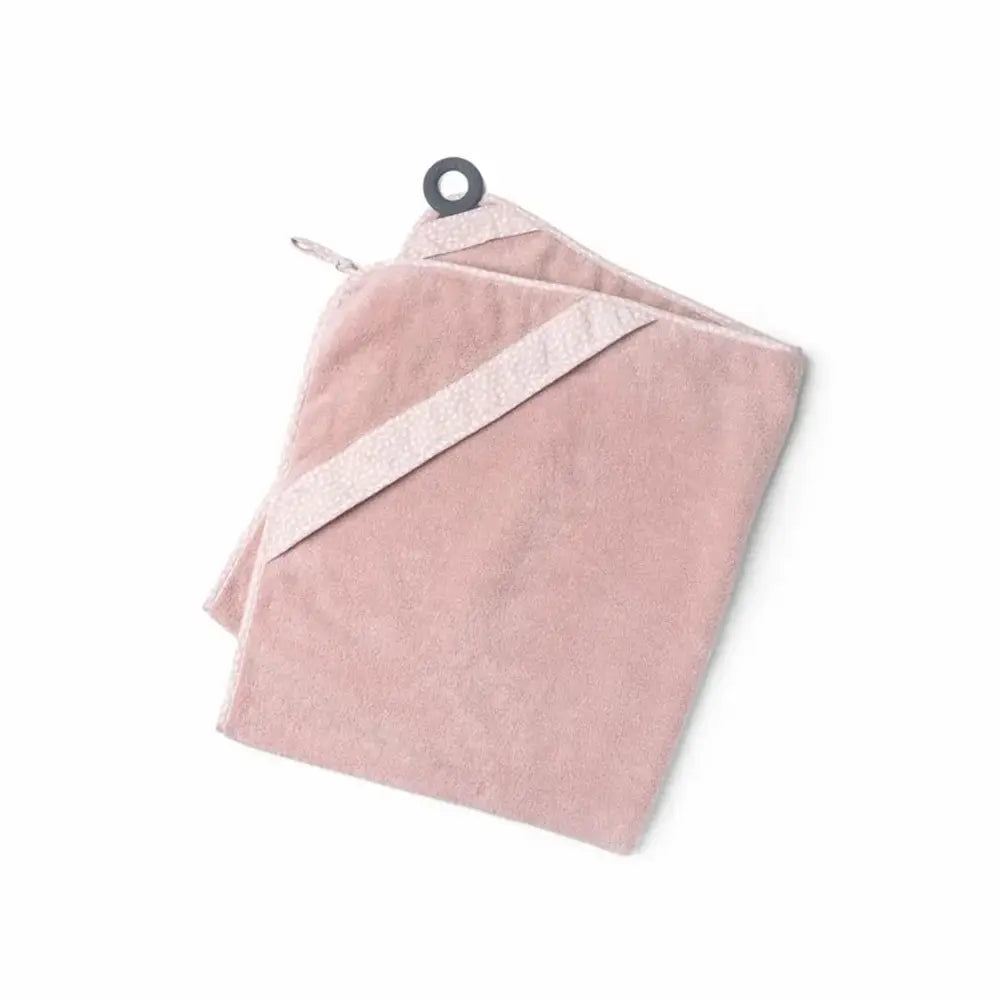 XL Bath Cape with Dry'n Play Teething Ring Doomoo - Pink