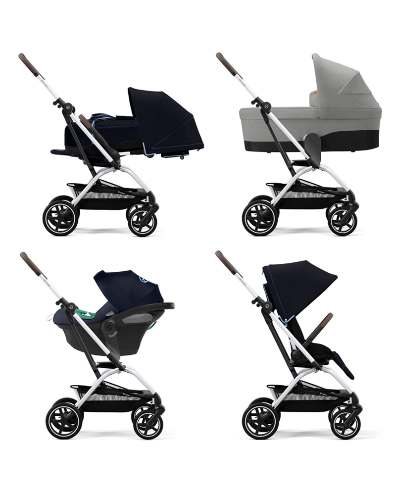 عربة الأطفال سايبكس إيزي إس تويست+2 - أزرق محيطي