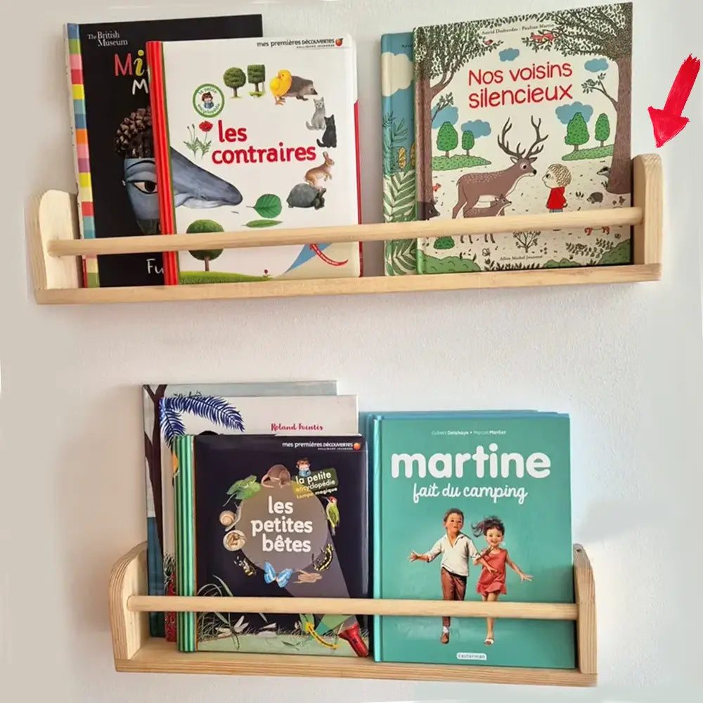 PapyJoe Maxi Estantes de Pared 60x12 cm