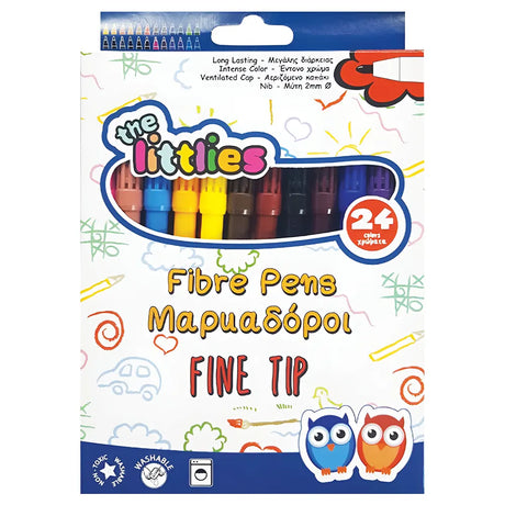 Boîte de 24 Feutres Fine TIP
