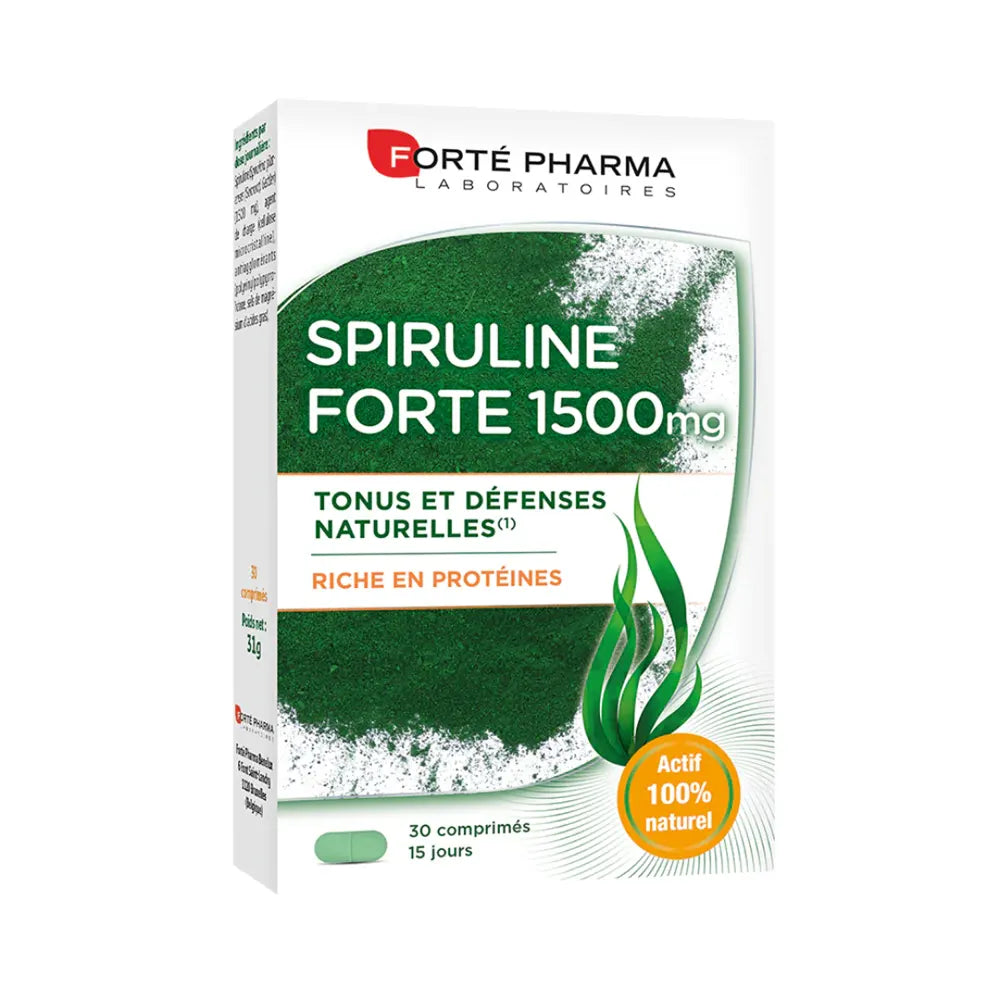 Forte Pharma Spirulina Forte 1500mg 30 Tablets