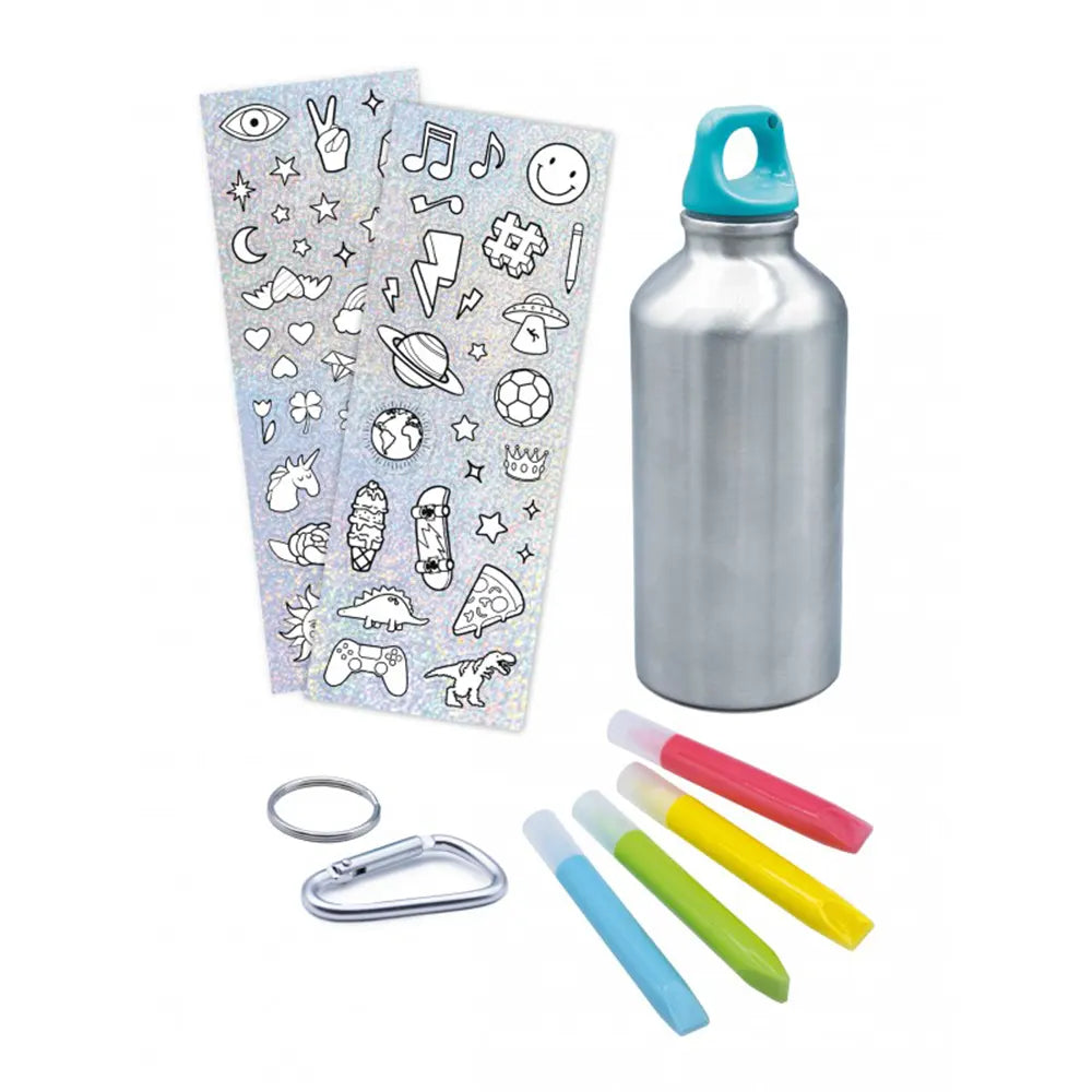 Buki Gourde DIY avec Stickers- 400ml