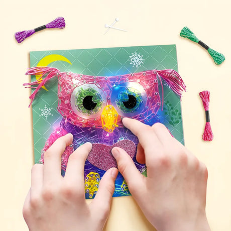 Kidiy String Art Hibou 6A+