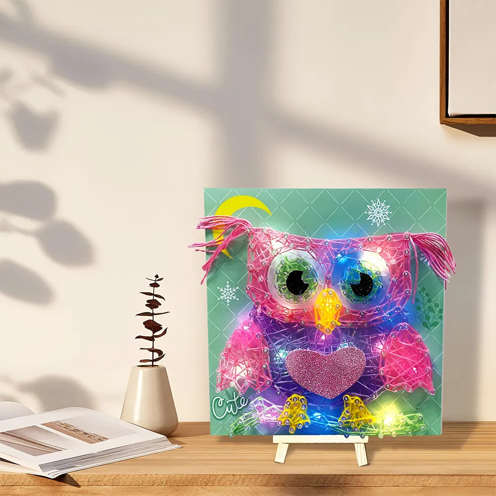 Kidiy String Art Hibou 6A+