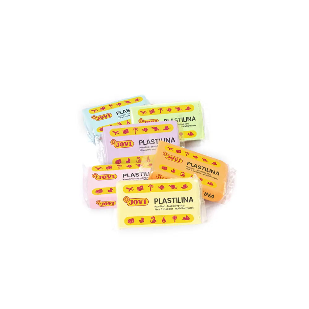 Jovi Pack de 6 Pains à Modeler 50g - Pastel