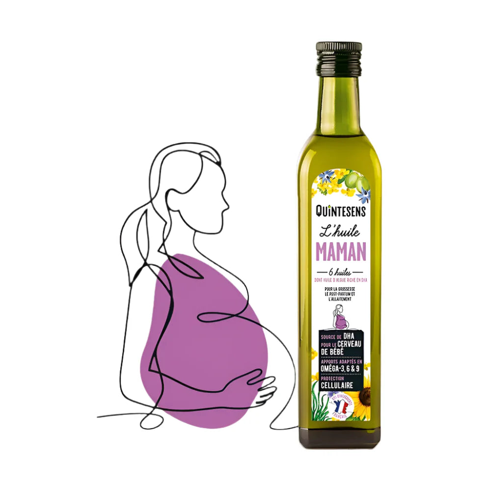 Mezcla Quintesens de 6 aceites para futuras mamás - 500 ml