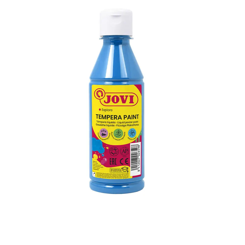 Jovi Gouache líquido para todas las superficies 250 ml - Azul cian
