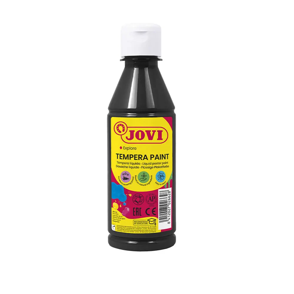 Jovi Gouache Líquido Todo Superficie 250ml - Negro