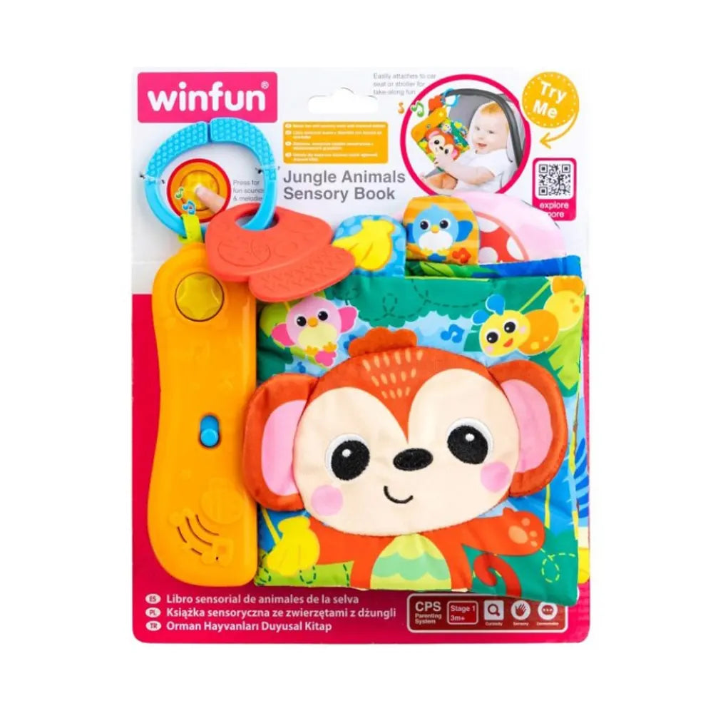 Winfun Jouet Livre Sensoriel - 3M+