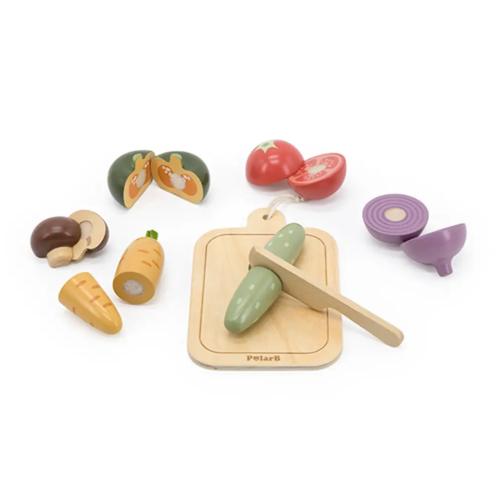 Viga Toys PolarB Vegetable Cutting Set 18M+