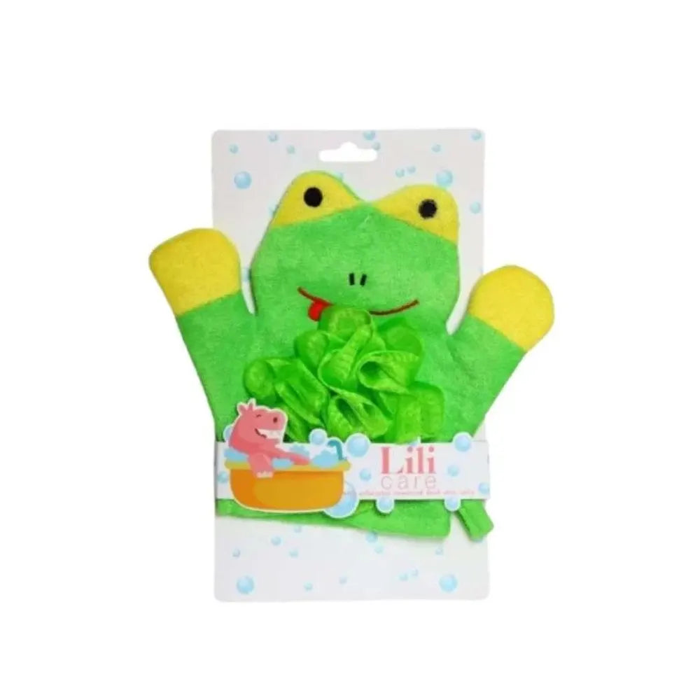 Lili Care Children's Soaping Glove Frog