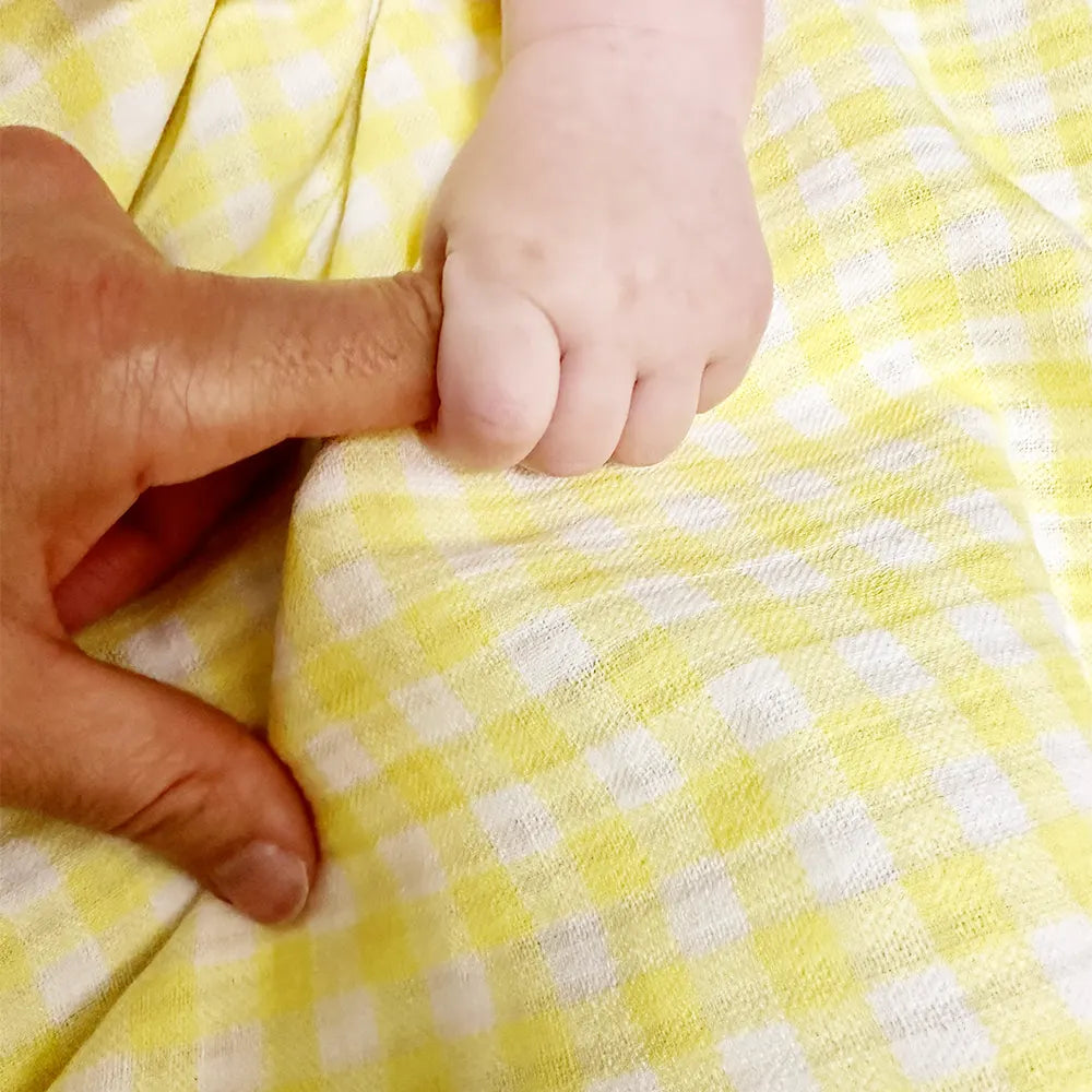 Bambidou Lot de 4 Maxi Langes 100cm x 100cm - Combinaison