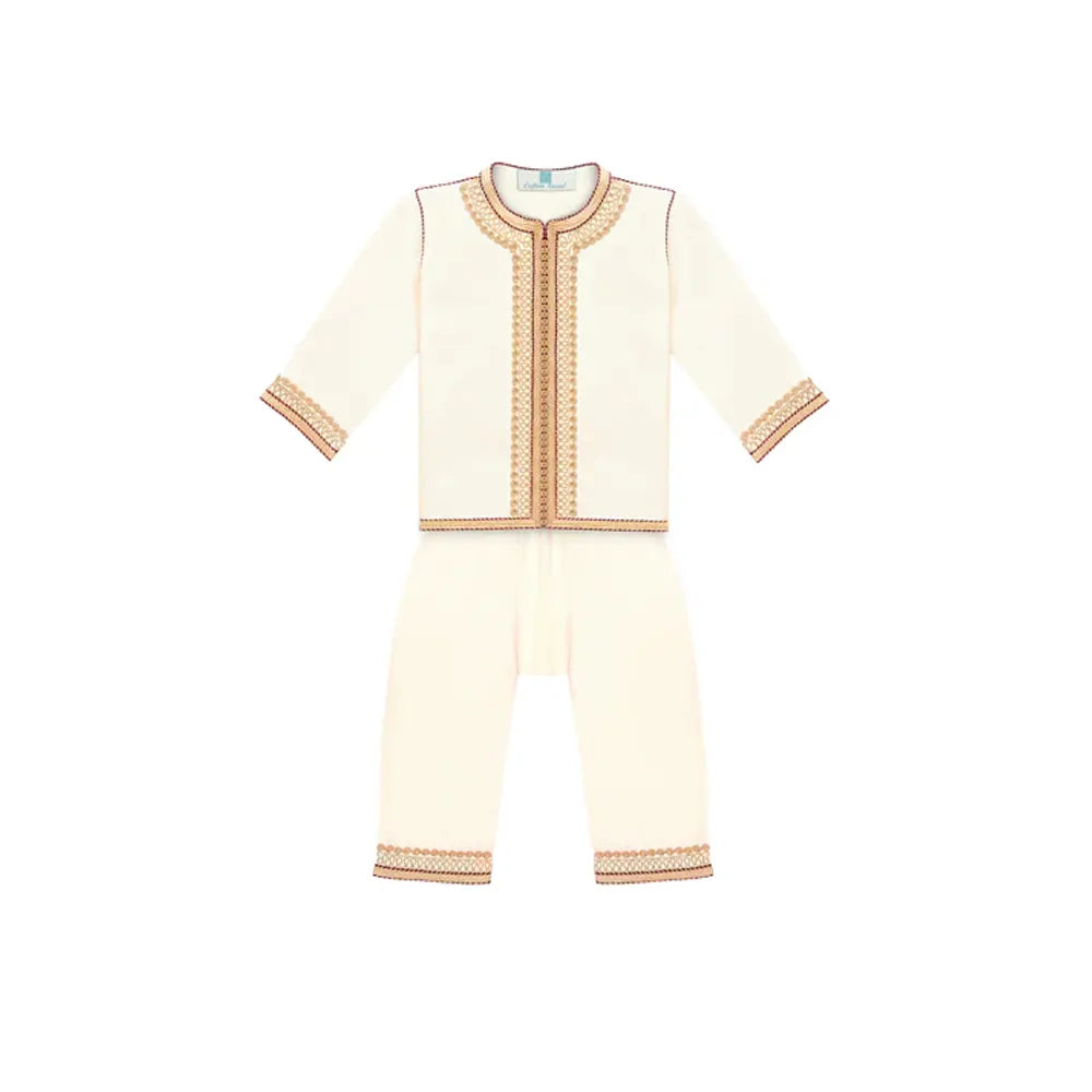 Jabador with Selham for Boy - Burgundy