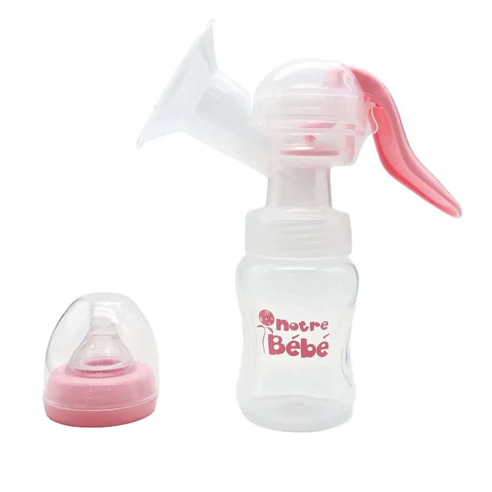 Our Baby Manual Breast Pump - Pink