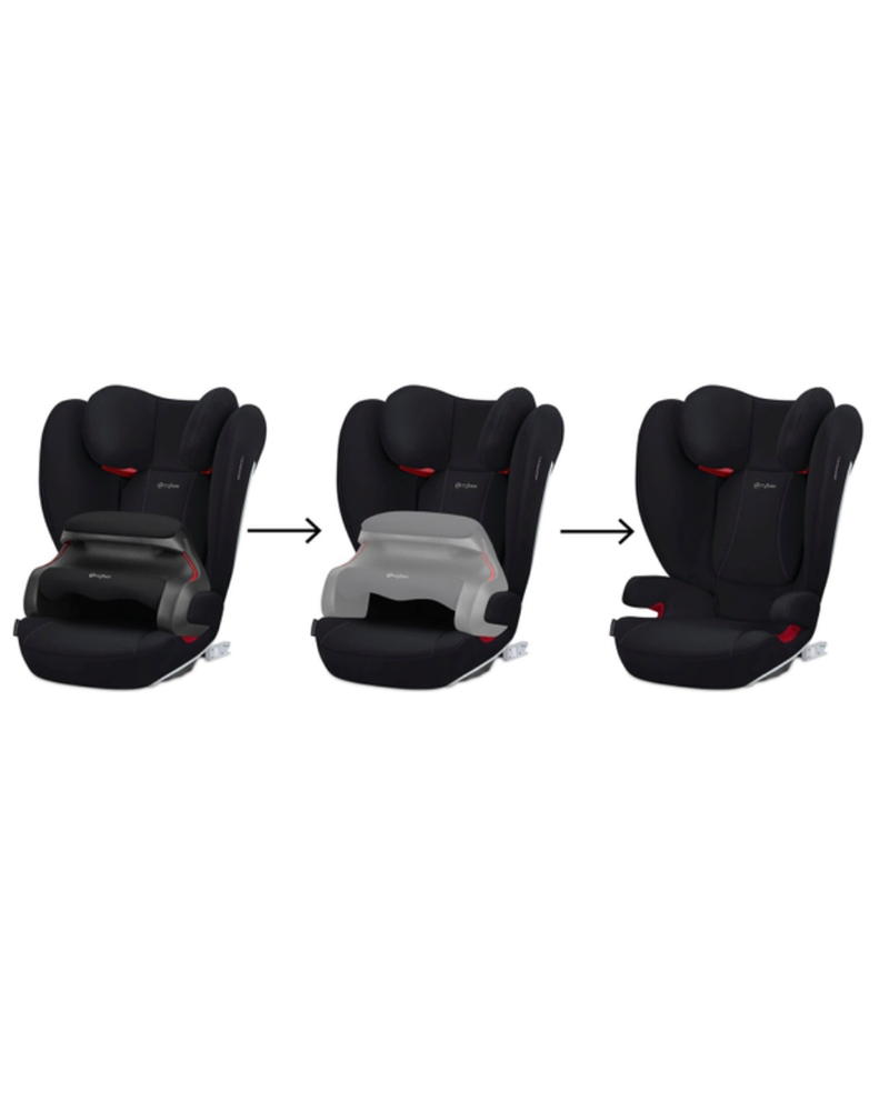 CYBEX Pallas B-Fix Steel Grey - Gris Foncé