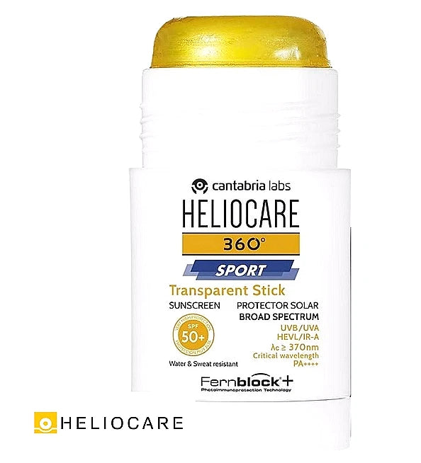 Heliocare 360° Sport Stick Solar Transparente Spf50 - 25g