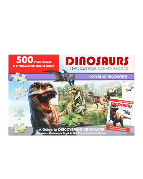 World Of Discovery - 500 Piece Puzzle & Dinosaurs