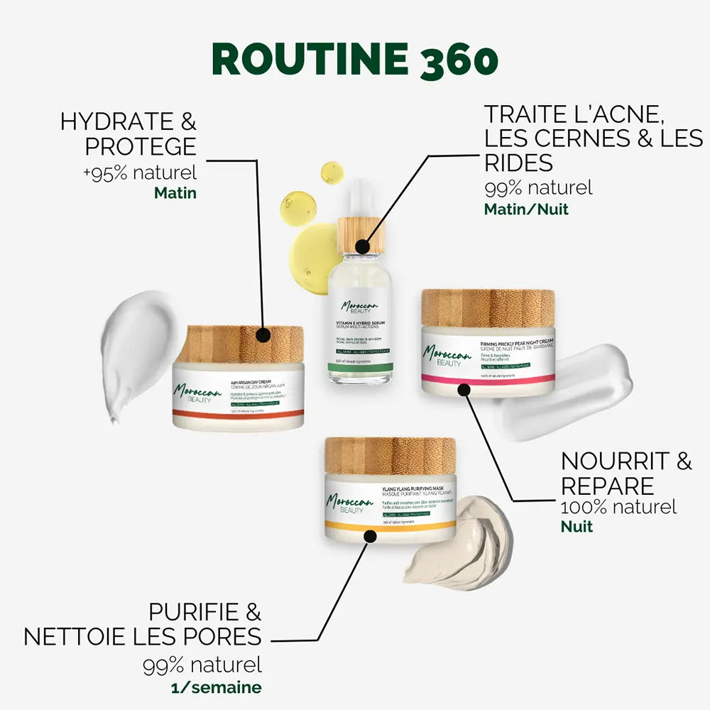 Moroccan Beauty Coffret Routine Pour Peau Plus Saine 360 #MAGICYOUTH