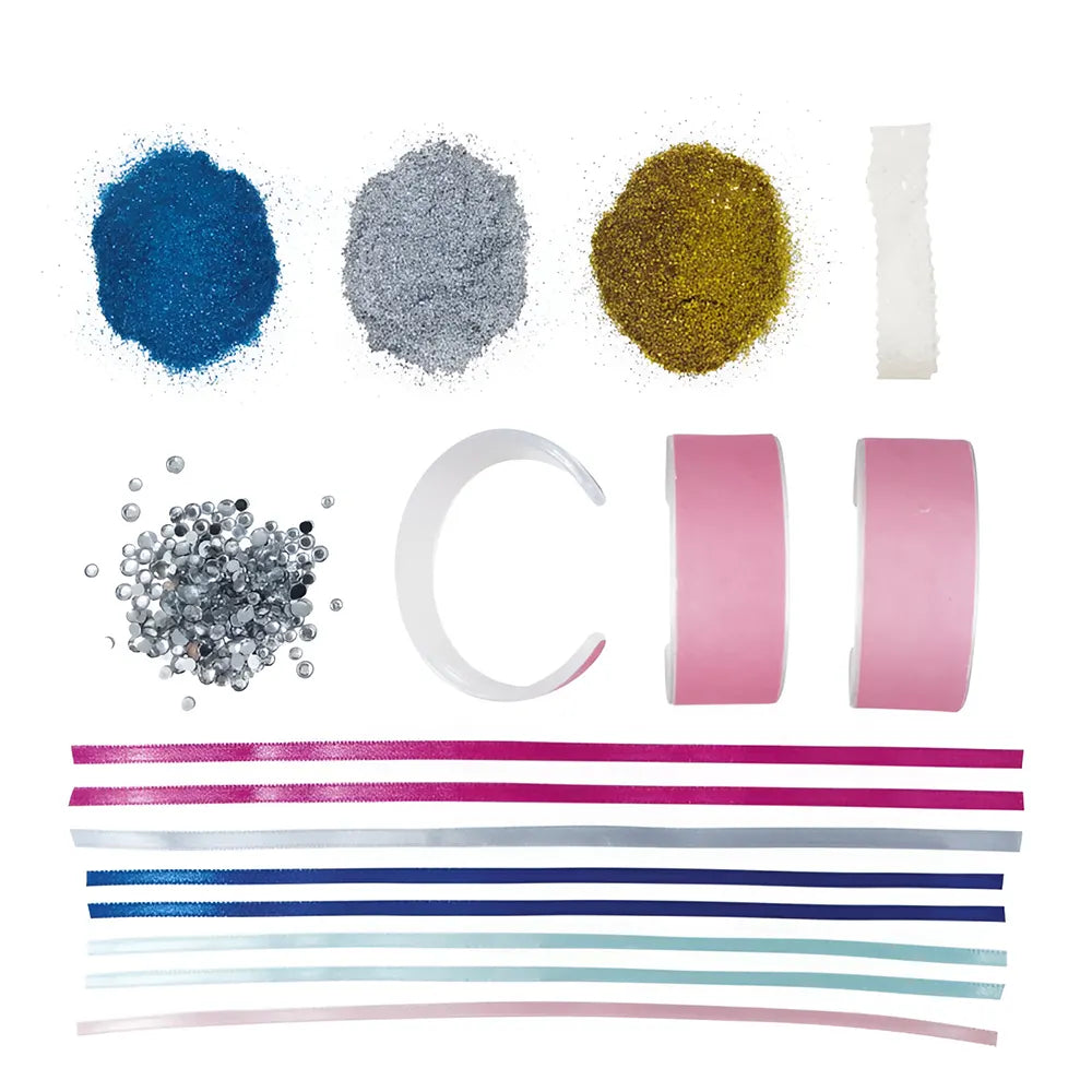 Buki Set de Création de Bracelets à Paillettes 8A+