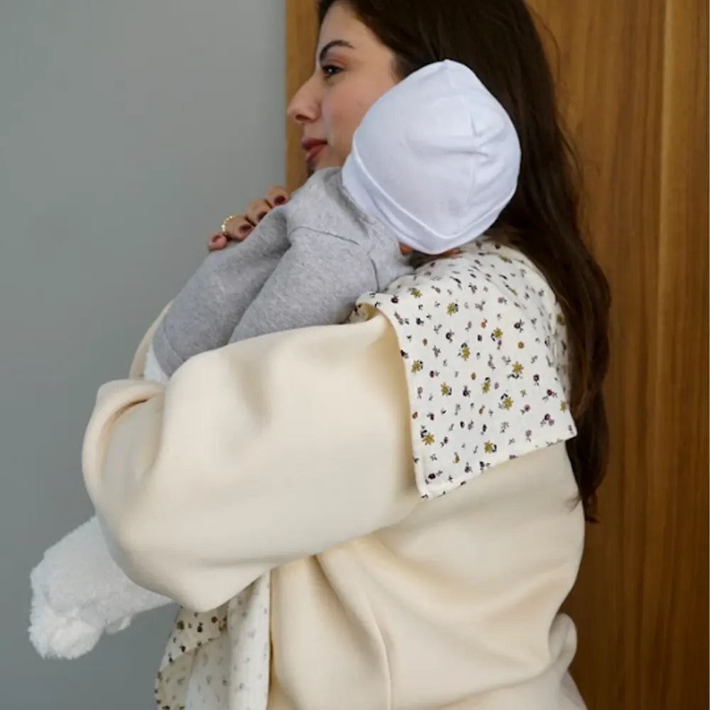 Bambidou Lot 2 Serviettes de Rot - Gaze Fleuri