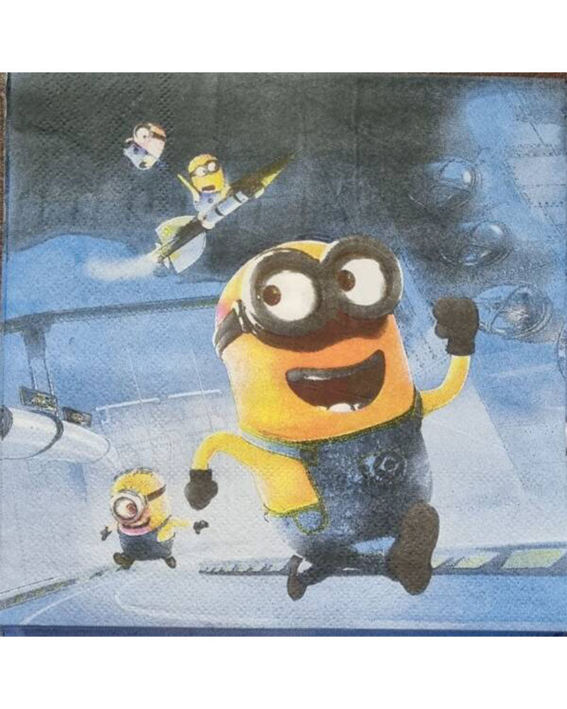 Pack Des Serviettes - Les Minions