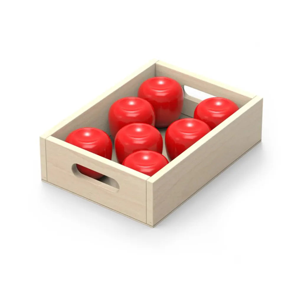 Viga Toys Set de 10 Cajas de Madera para Frutas y Verduras 3A+