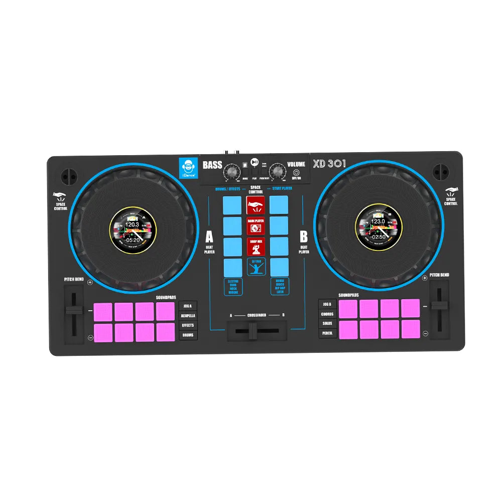 iDance Table de Mixage XD301-DJ - Noir