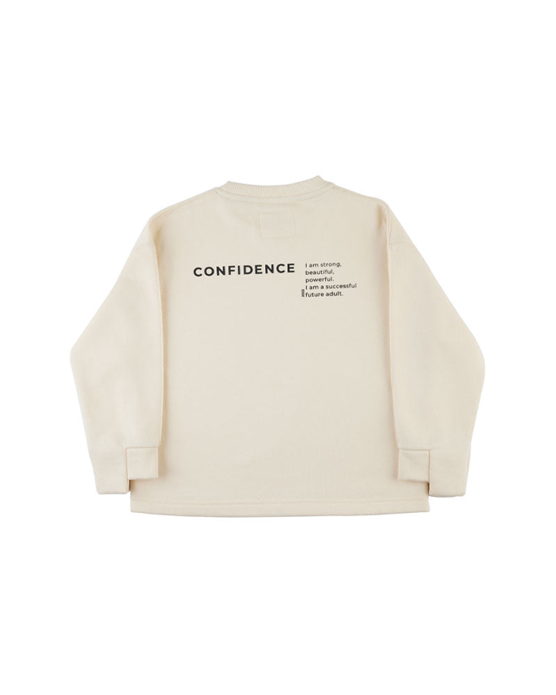 Sweat Unisexe en Coton Biologique Ben B Collection - Vanille