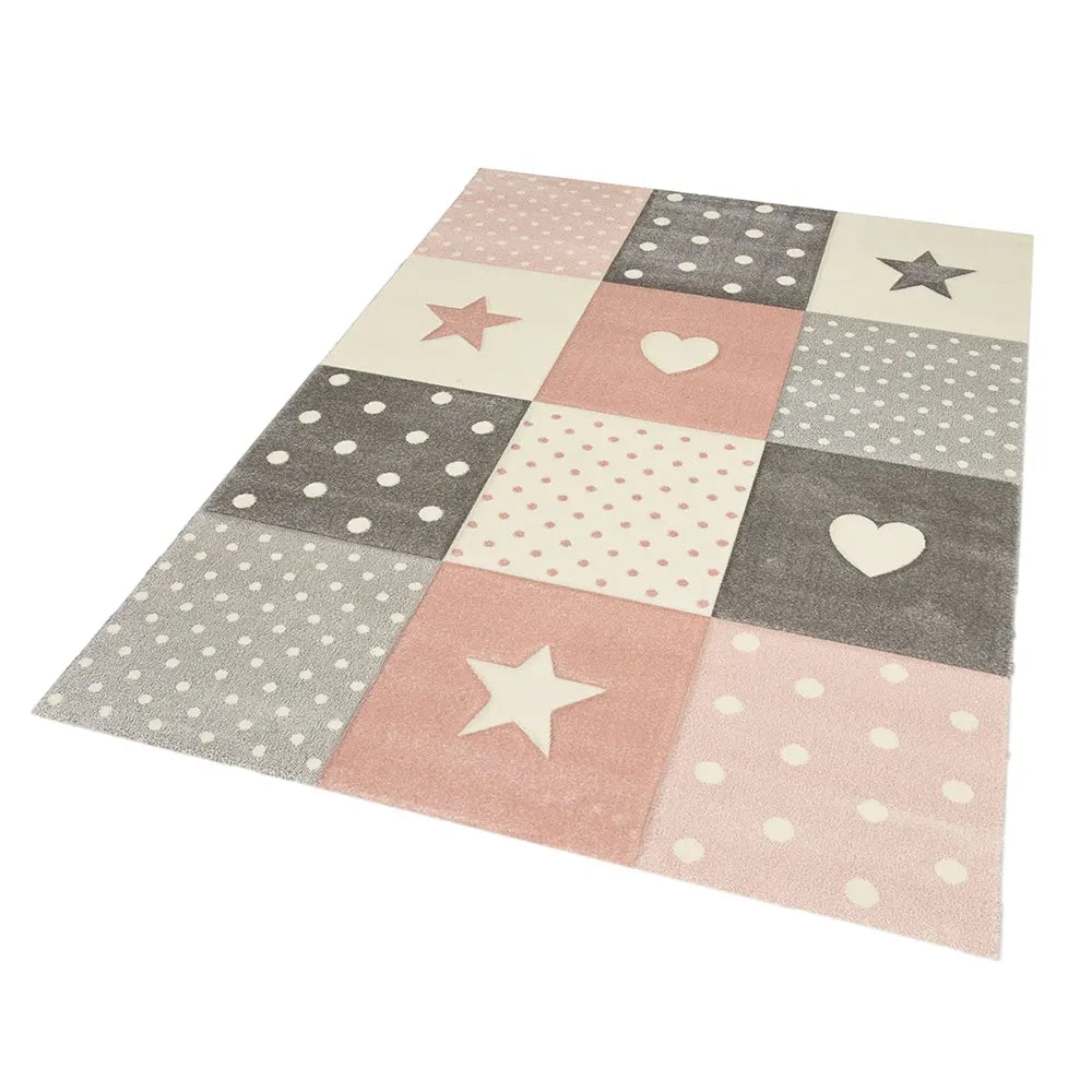 Tapis Minikds Crème Rose