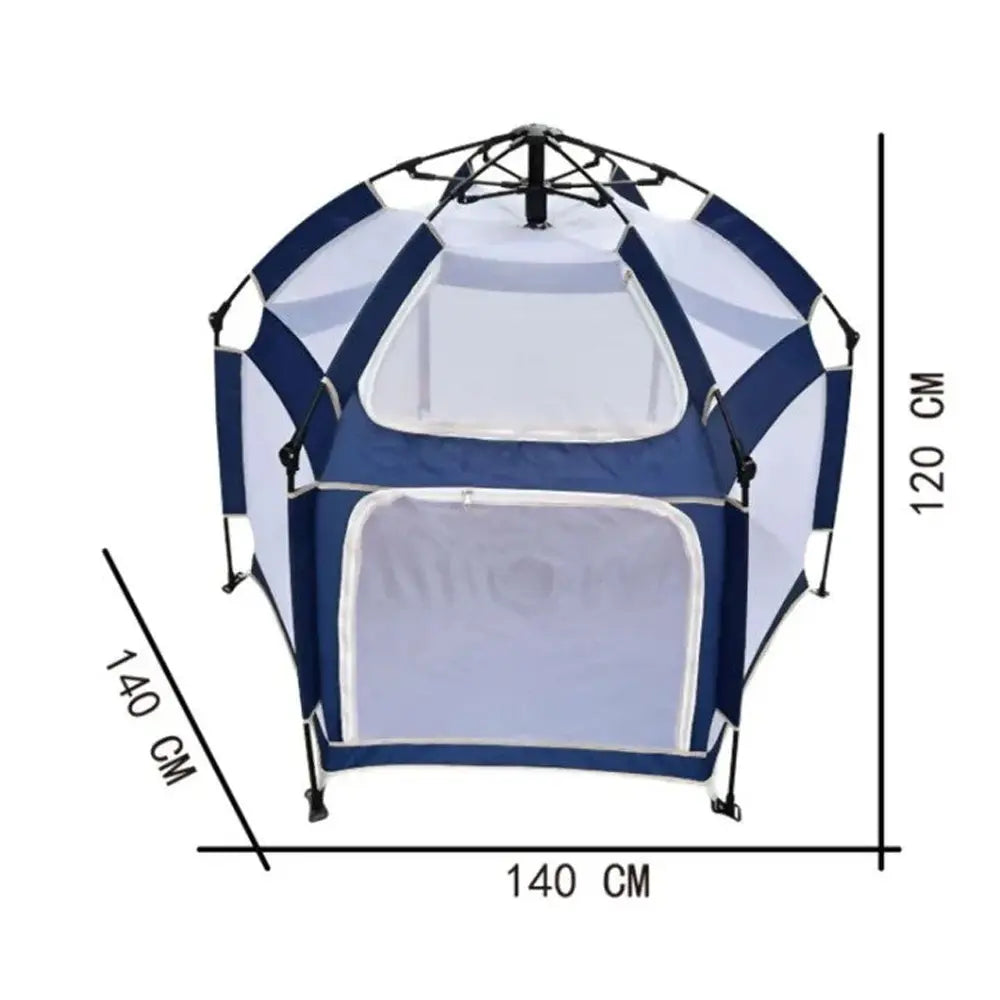 خيمة أطفال وحظيرة لعب مزدوجة الاستخدام