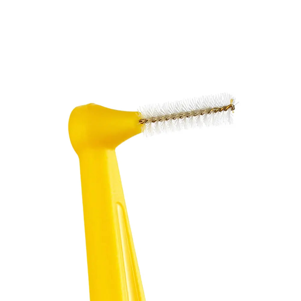 TePe Lot de 6 Brosses Angle Interdentaires 0,7mm Taille 4 - Jaune