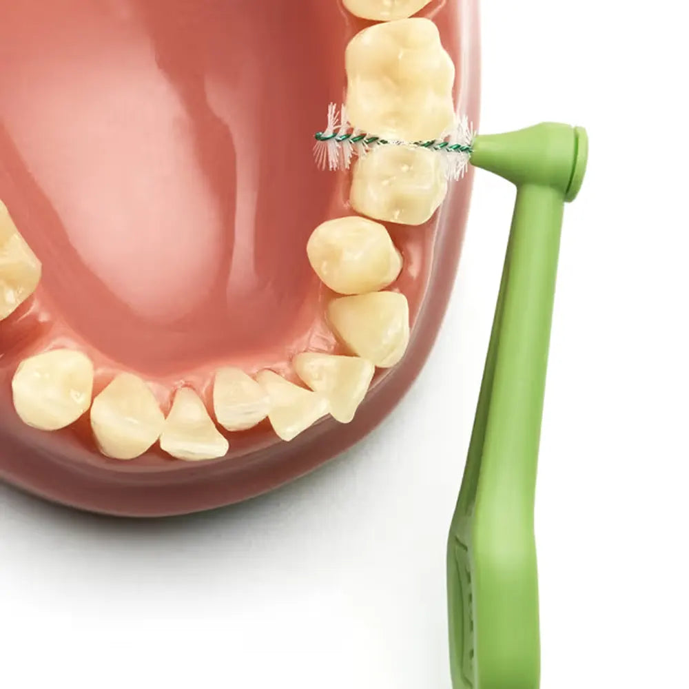 TePe Lot de 6 Brosses Angle Interdentaires 0,8mm Taille 5 - Vert