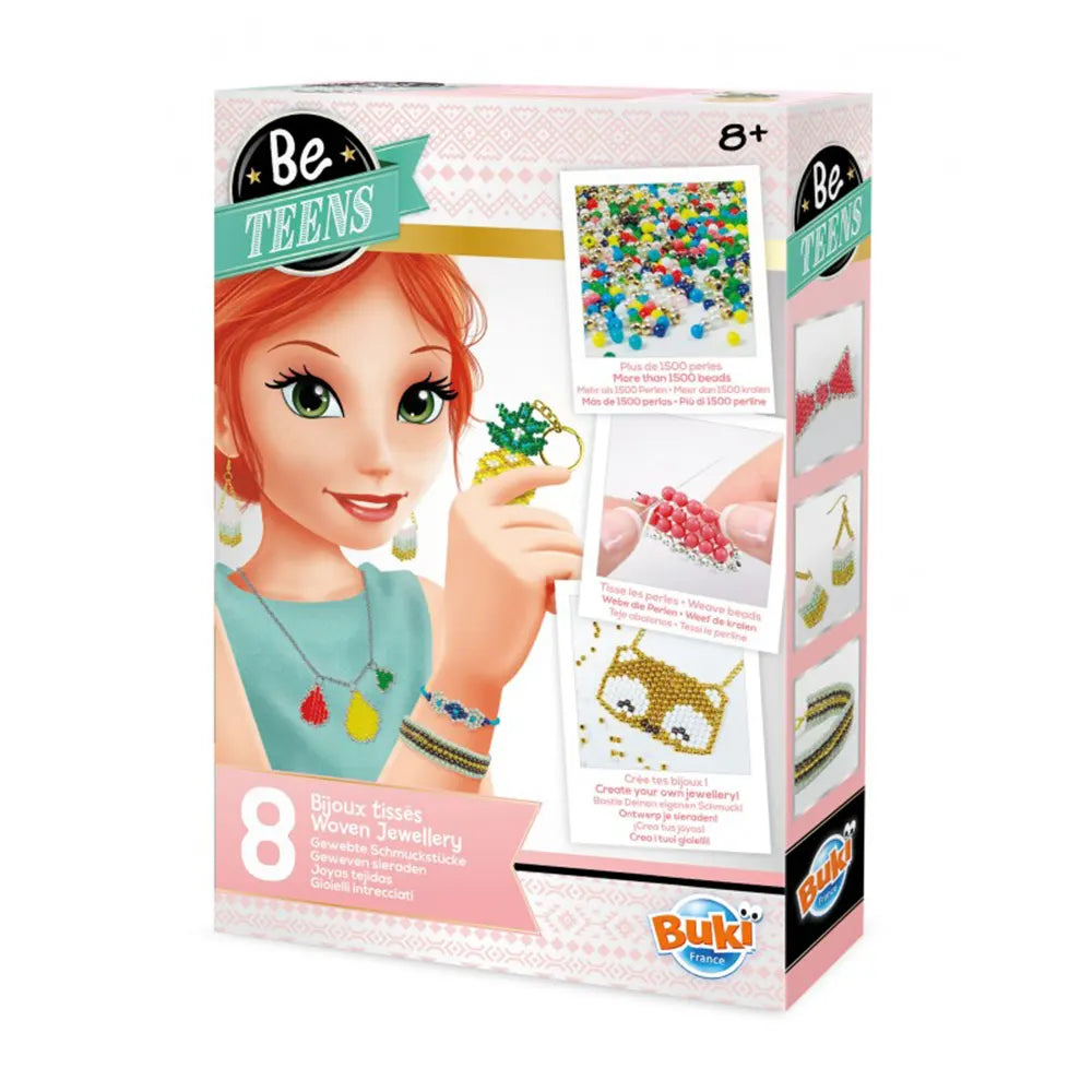 Buki Kit Créatif Bijoux Tissés 8A+