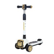 Trottinette Enfant à 3 Roues – Blanc et Doré
