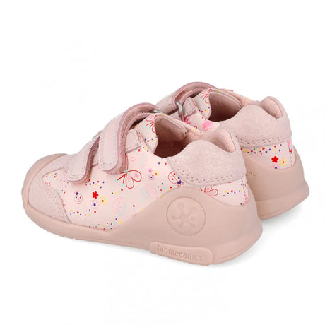 Biomecanics Ergonomic Baby Shoes – Floral Pink