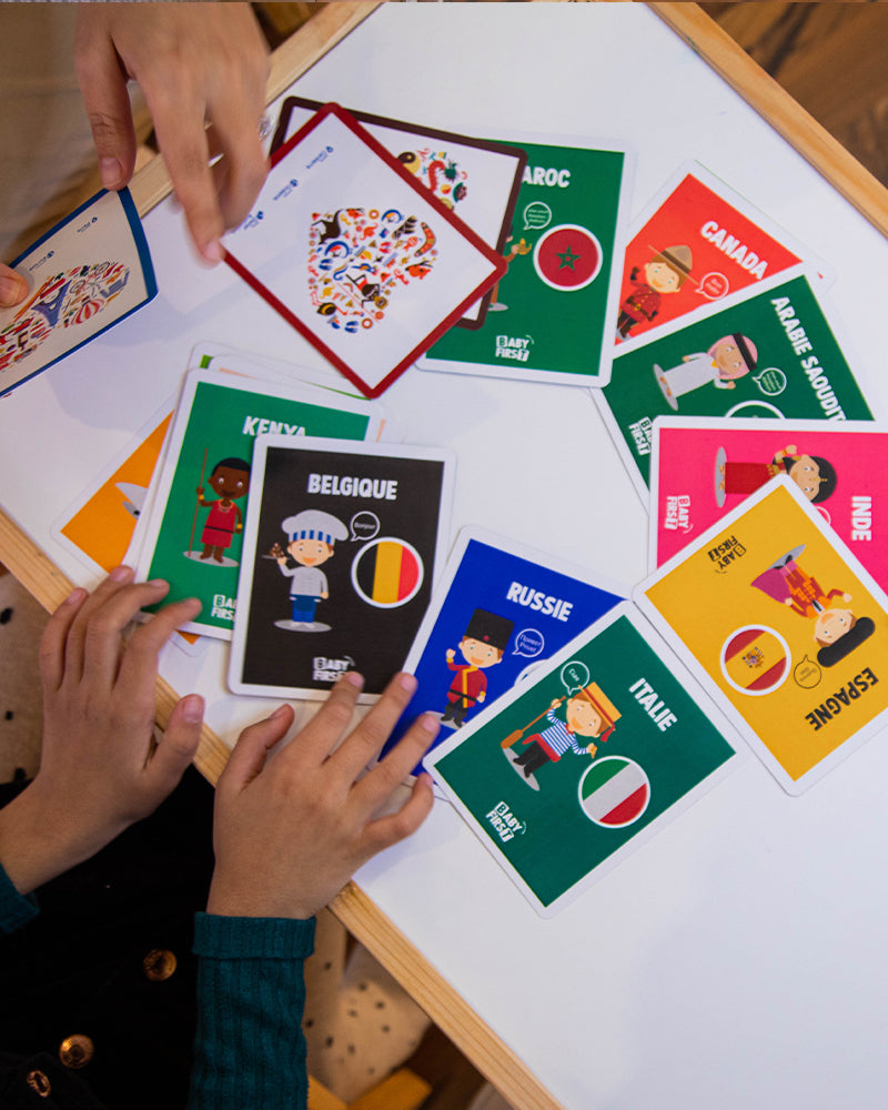 Tarjetas Baby First - La vuelta al mundo