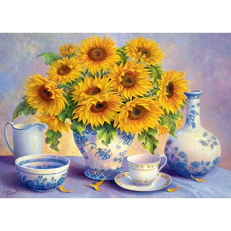 Trefl Puzzle Tournesols 500 Pièces- 10A+
