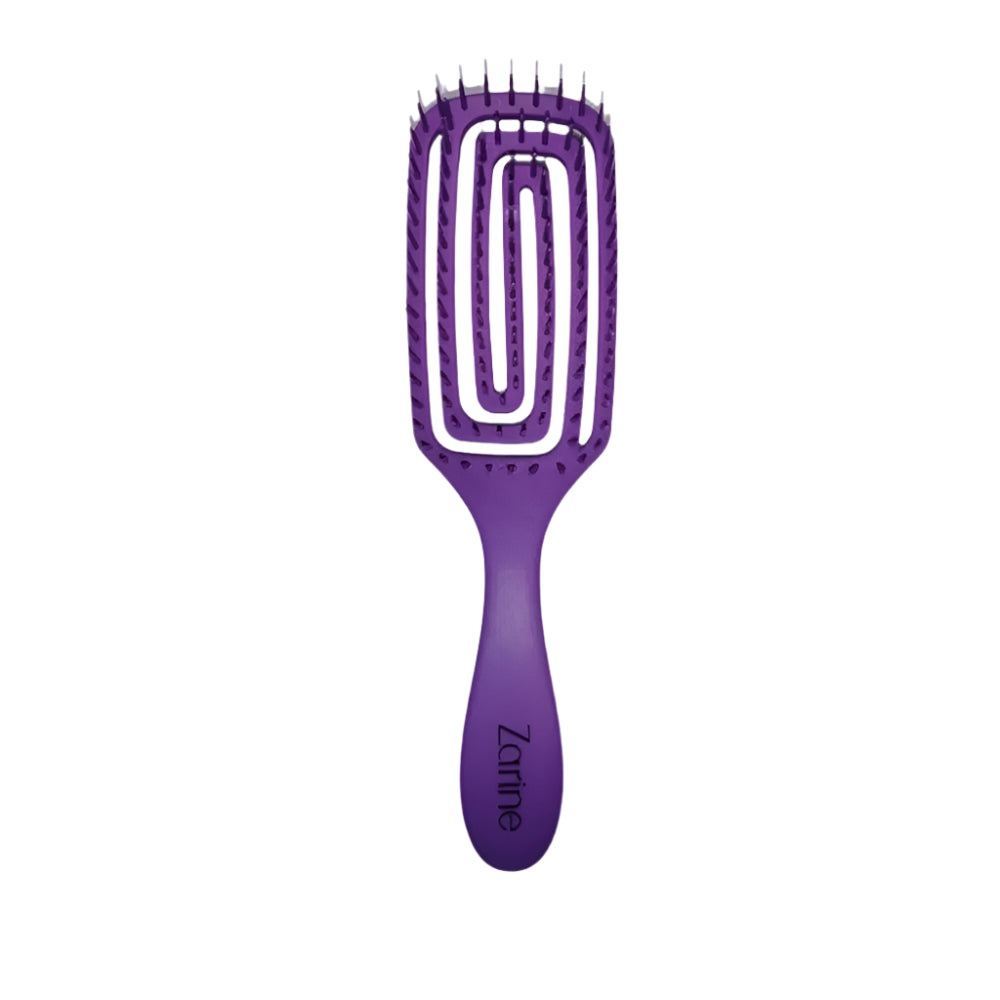 Zarine Bo Hair Brush - Purple