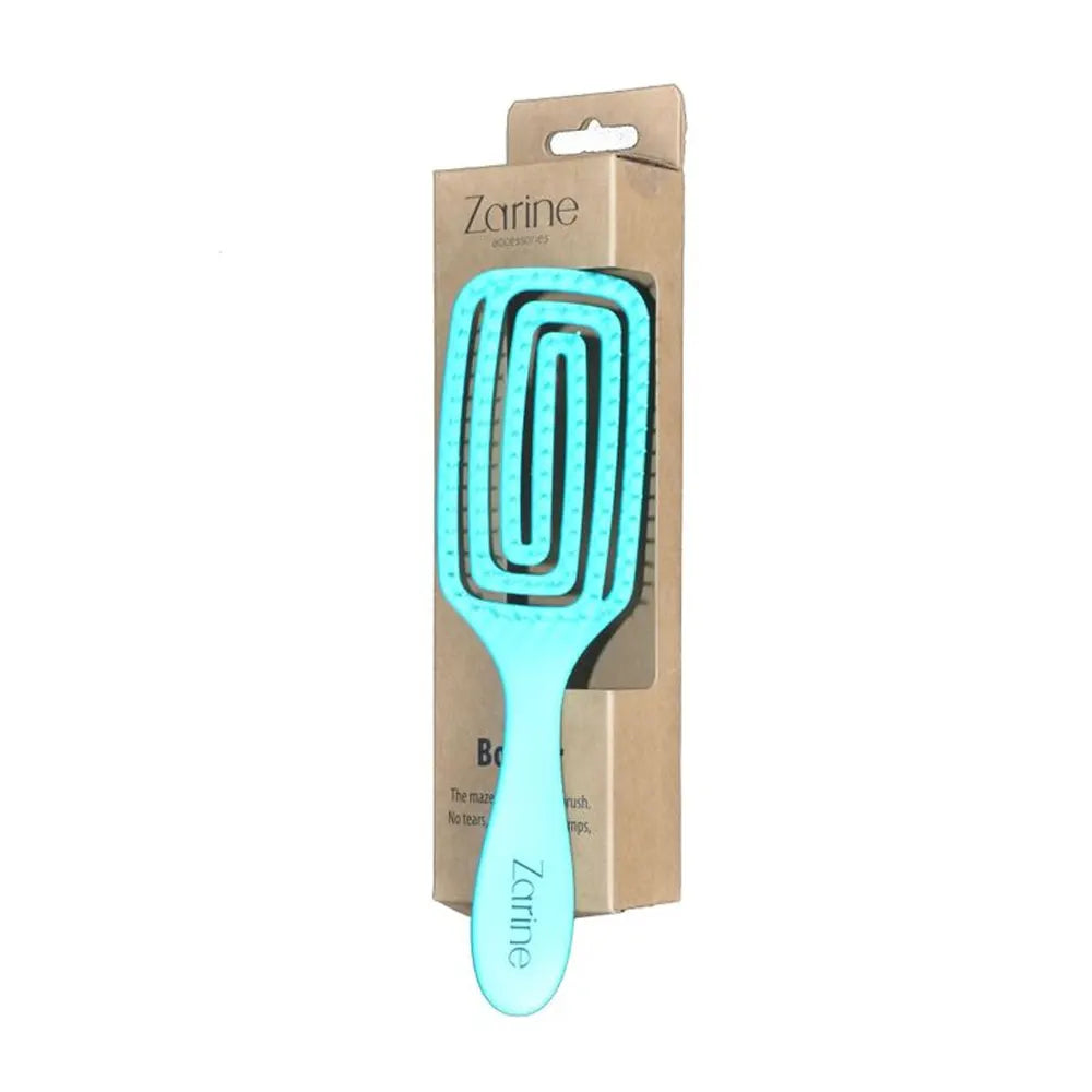 Zarine Bo Hair Brush - Turquoise
