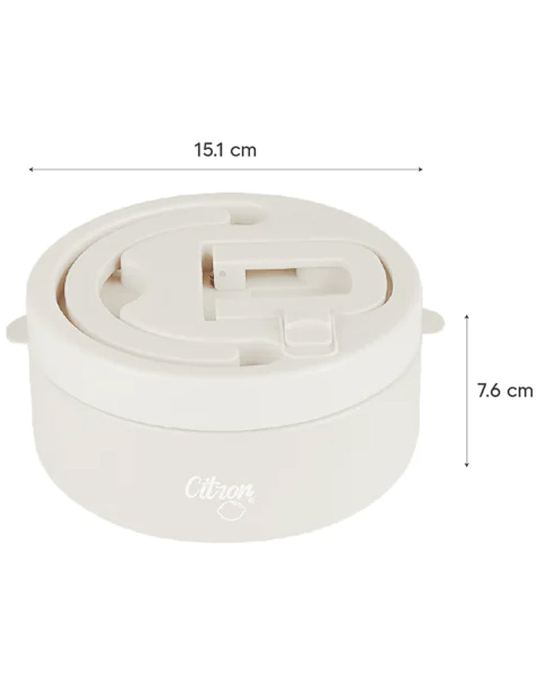 سيترون ترمس طعام من الفولاذ المقاوم للصدأ 400 مل - وردي خجول