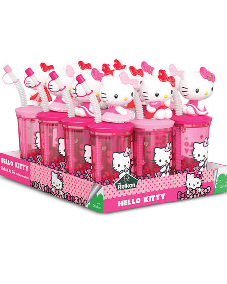 Relkon Hello Kitty Candy Cup con Caramelos 10g - Rosa Claro