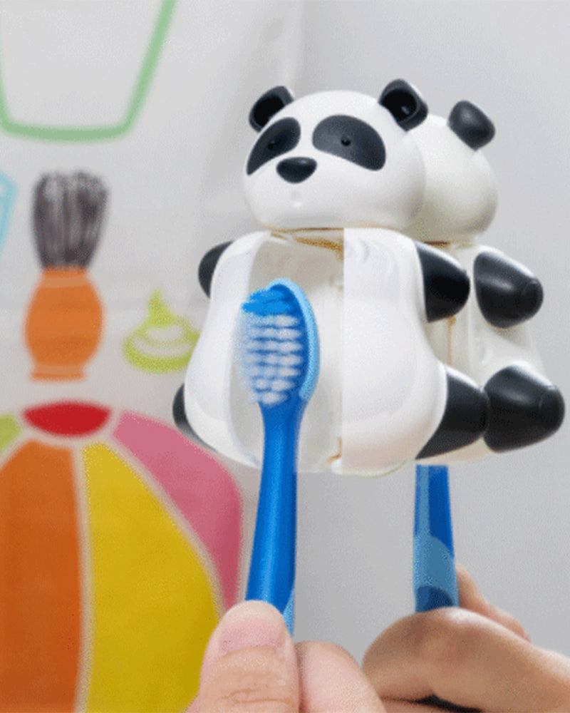 Flipper Toothbrush with Lid - Panda