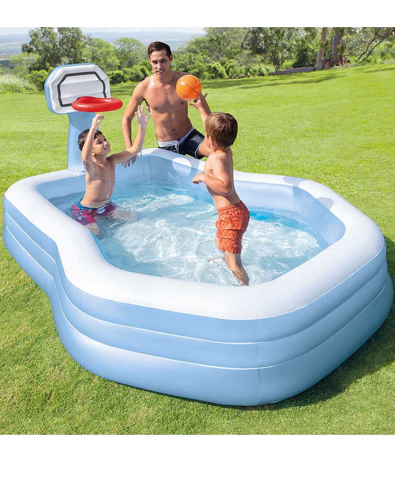 انتكس حمام سباحة عائلي شووتين هوبس 257×188×13 سم