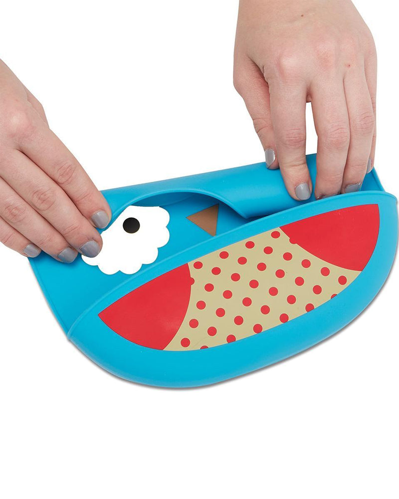 Skip Hop Zoo Silicone Bib - Owl