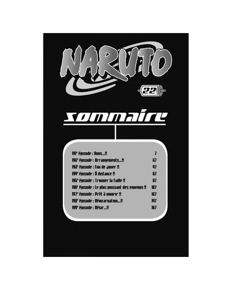 Naruto Tome 22