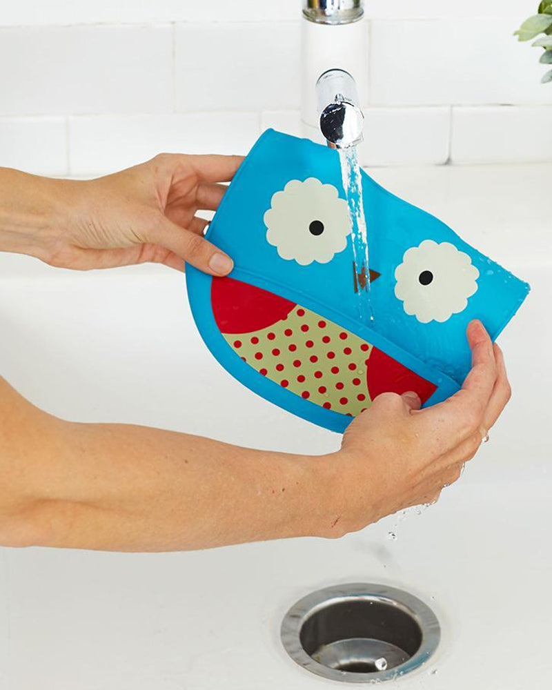 Skip Hop Zoo Silicone Bib - Owl