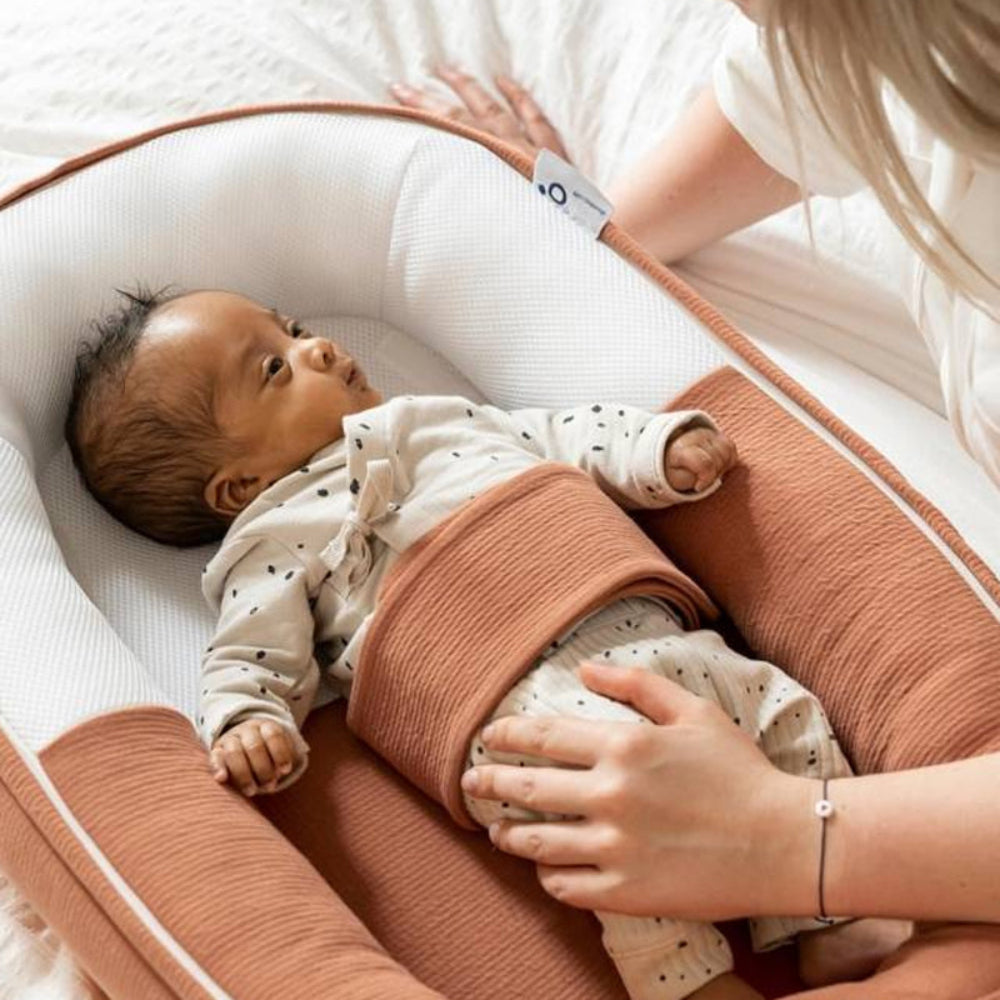 Cocoon Réducteur De Lit Tetra Jersey Terracotta Doomoo