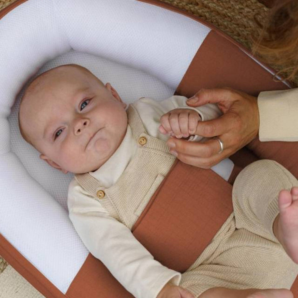 Cocoon Réducteur De Lit Tetra Jersey Terracotta Doomoo